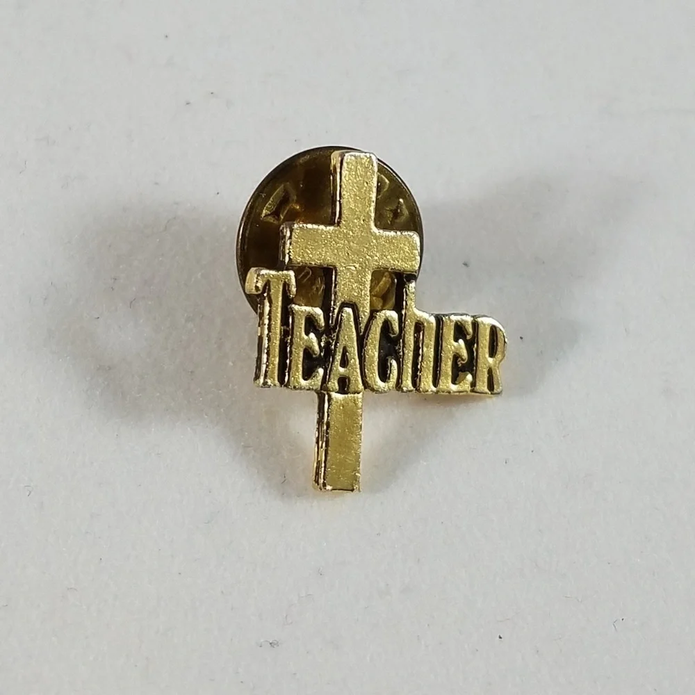 Lot of Teacher Lapel Pins Brooches Jewelry Accessories Teacher Appreciation Red